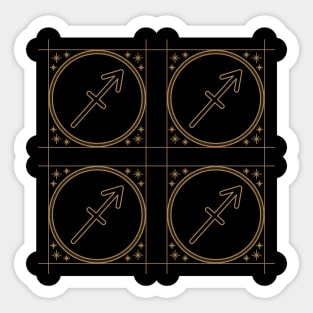 Sagittarius is a sign of the zodiac Sticker